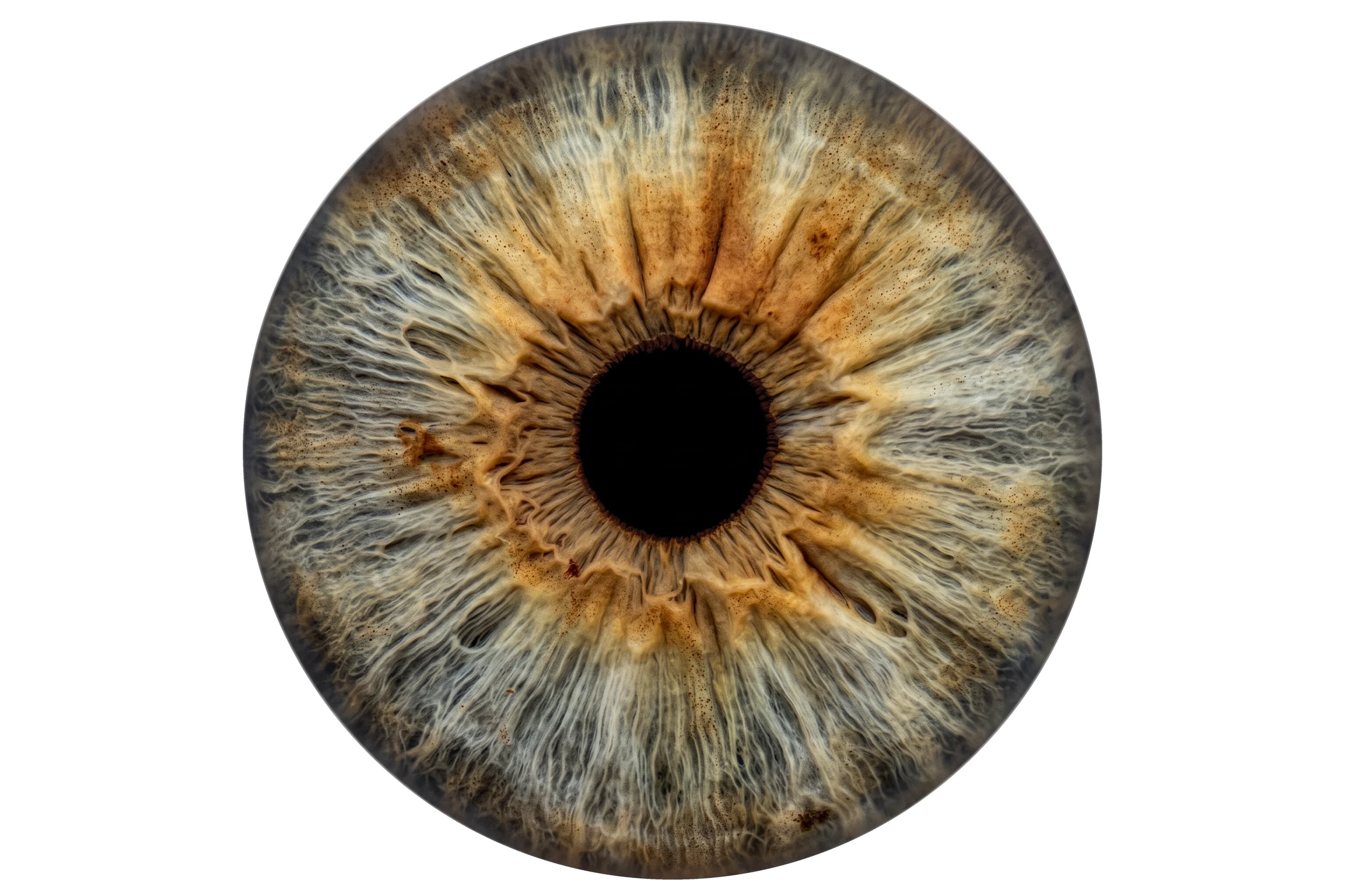 Fertige plastische 4K-Iris aus IRISORA Studio